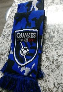 ⚽ Authentic MLS San Jose Earthquakes scarf